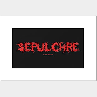 Sepultura Parody Sepulchre Matthew 23:27 Metal Punk Posters and Art